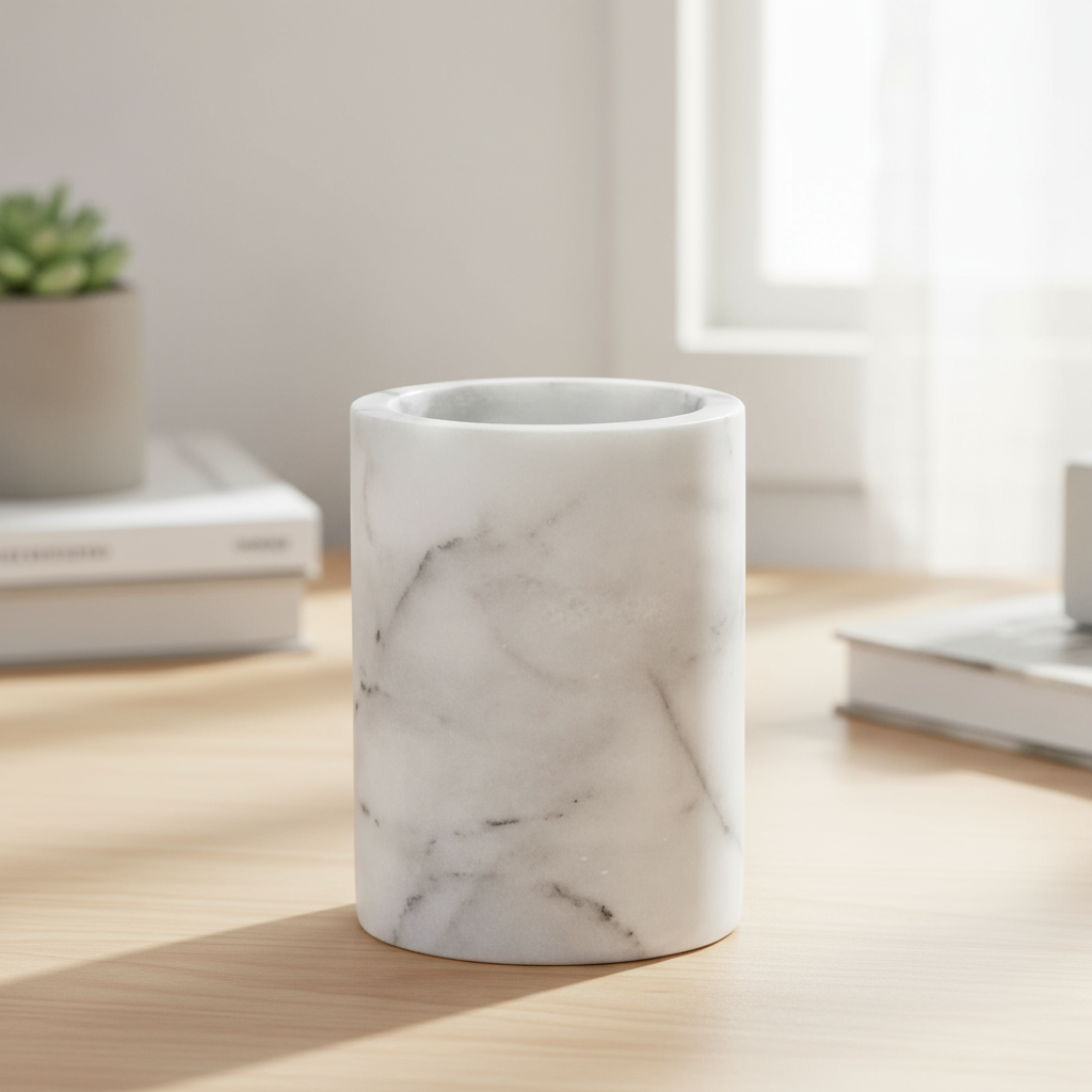 Marquina Marmor Aufbewahrungsbecher