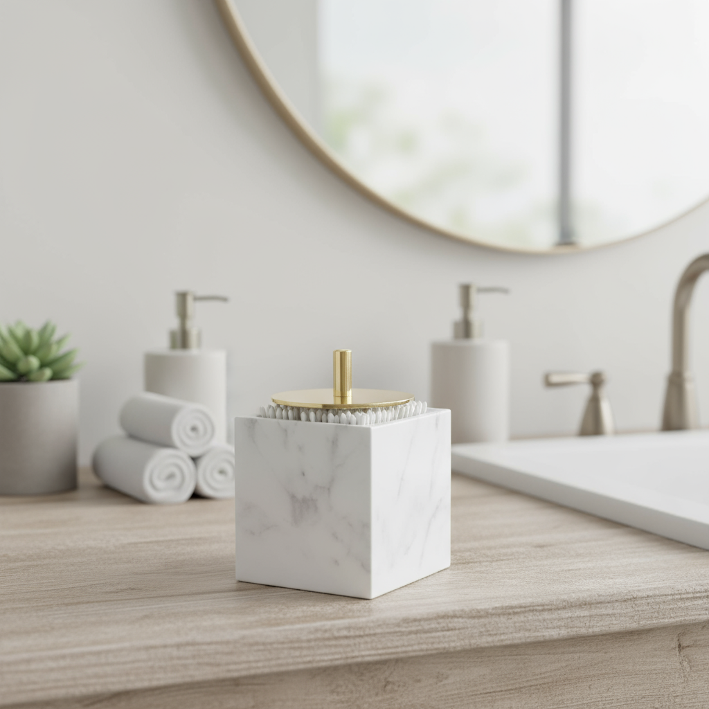 Eterna Marmor Wattestäbchenbox