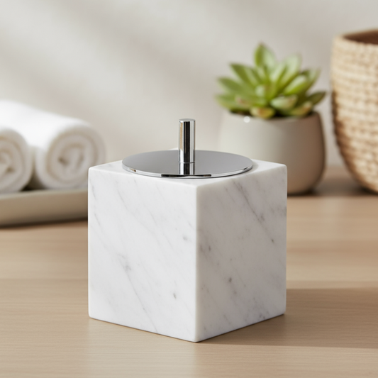 Eterna Marmor Wattestäbchenbox