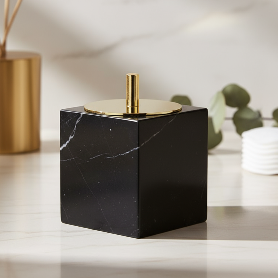 Eterna Marmor Wattestäbchenbox