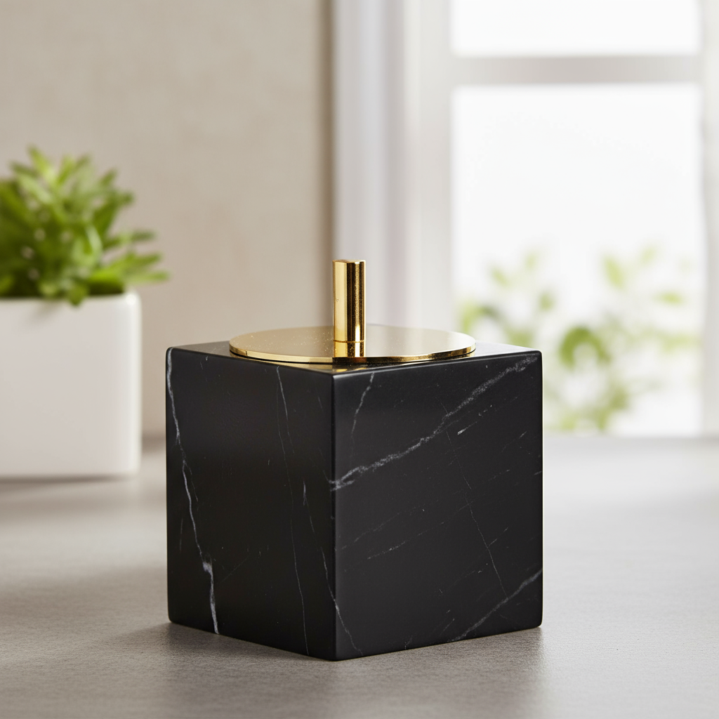 Eterna Marmor Wattestäbchenbox
