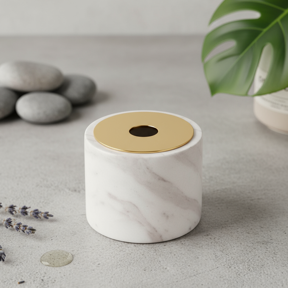 Orris Marmor Aromatherapie Flasche
