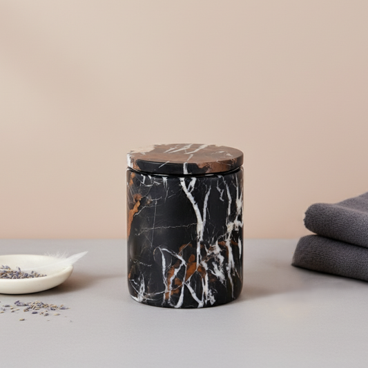 Celestia Massives Marmor Aromatherapie-Gefäß - 10 × 13 cm