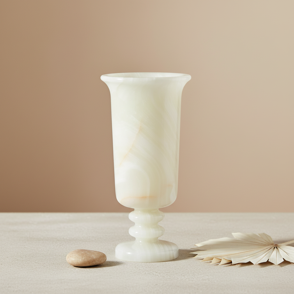 Amara Sockel Marmorvase
