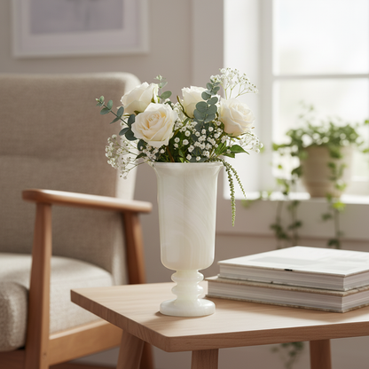 Amara Sockel Marmorvase