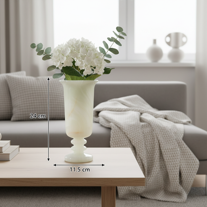 Amara Sockel Marmorvase