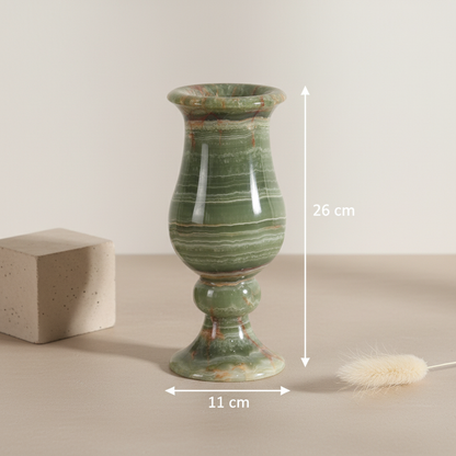 Ardura Marmorvase – Massives Steinhandwerk