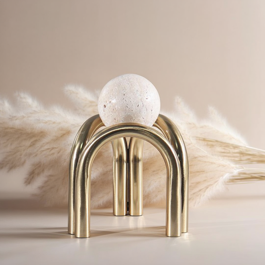 Marmor Bogen Kugel Ornament