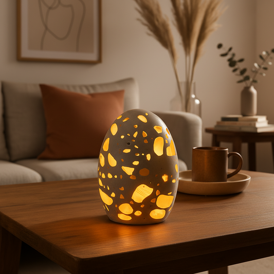 Liora Marmor-Ei-Lampe