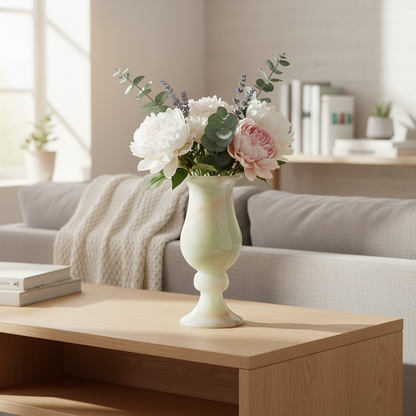 Ardura Marmorvase – Massives Steinhandwerk